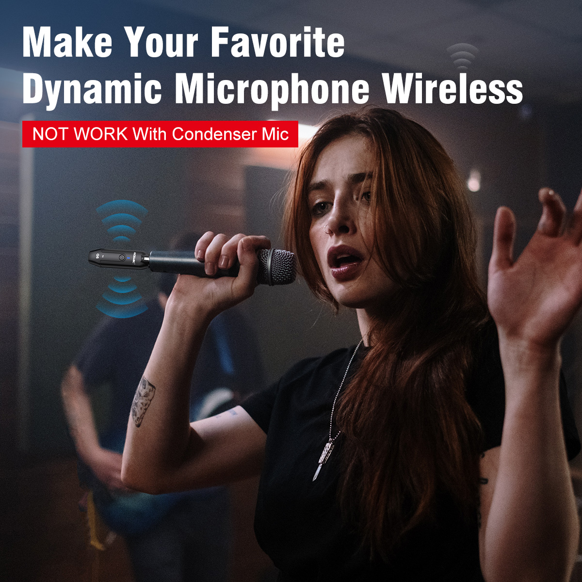 G6C 2.4G Wireless Audio Transmitter and Receiver System