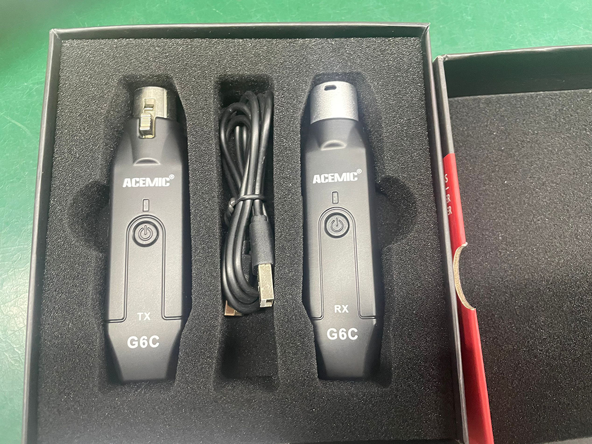 G6C 2.4G Wireless Audio Transmitter and Receiver System