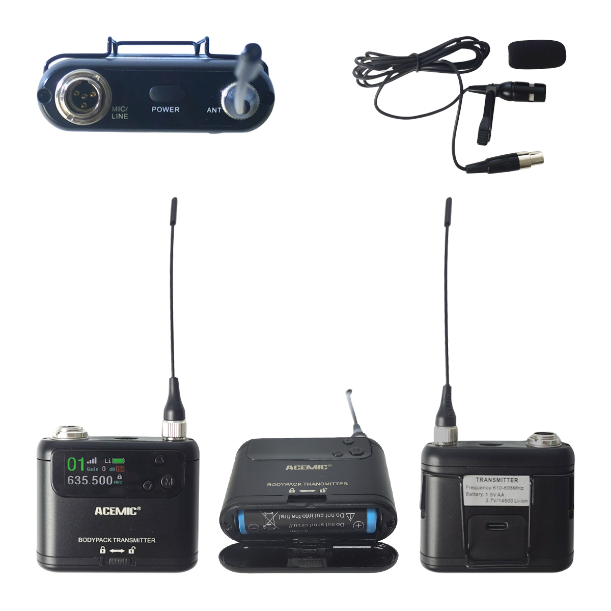 G4Max/BP-CL Wireless Lavalier Microphone for Stage Performance