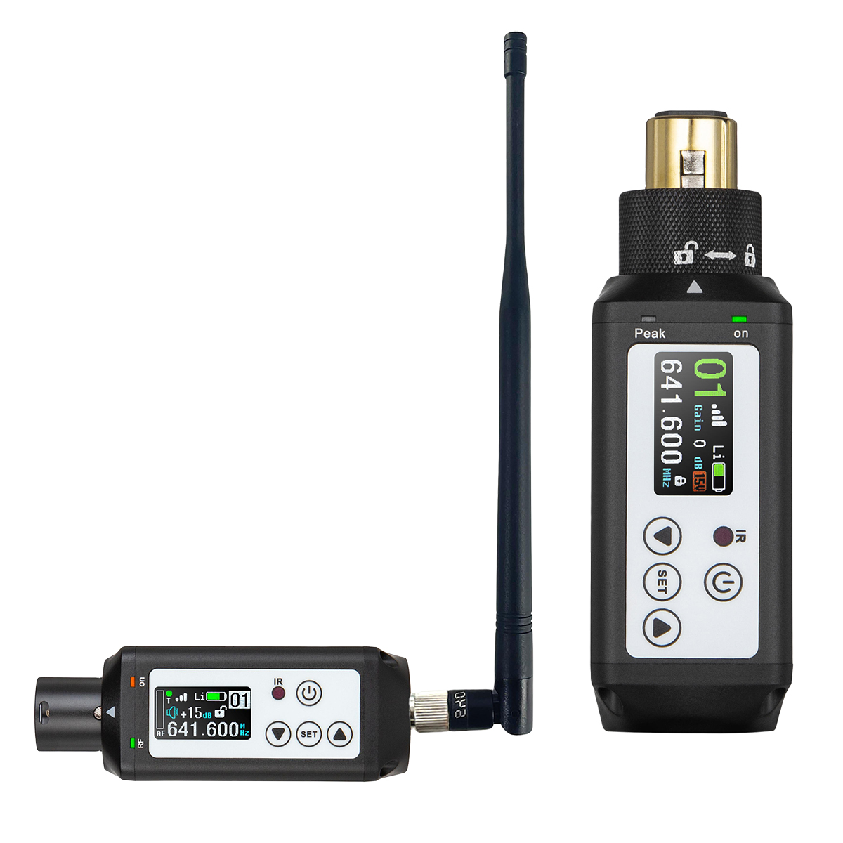RT-1 Plug-On XLR Wireless Audio Transmitter and Receiver