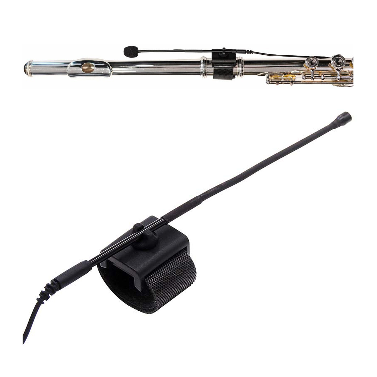 FT-10 Wired Flute Microphone for Recording