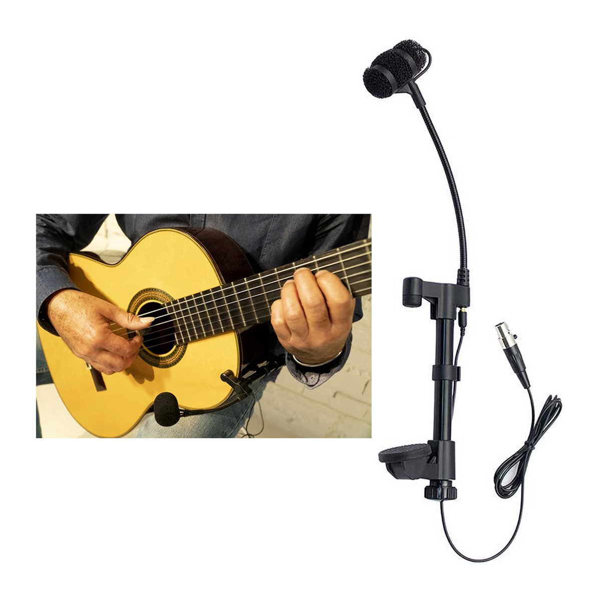 GT-10 Wired Acoustic Guitar Microphone