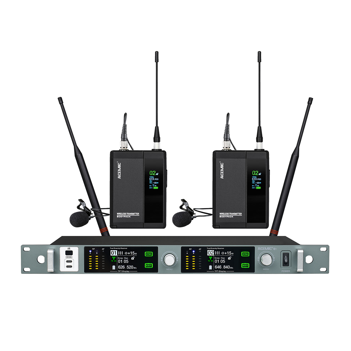 G4/BP-AL Wireless Lavalier Microphone System for Stage