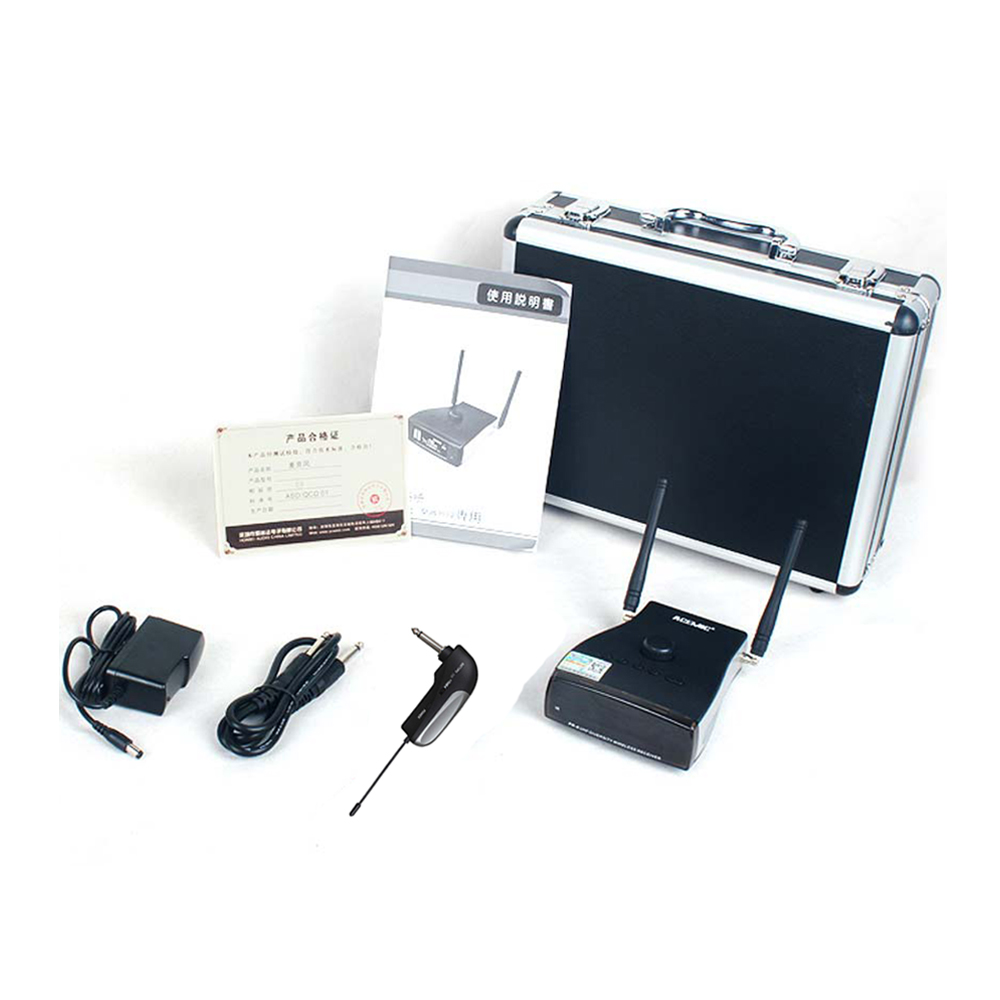 PR-8/GT-2 Wireless Guitar System 90-Degree Angle