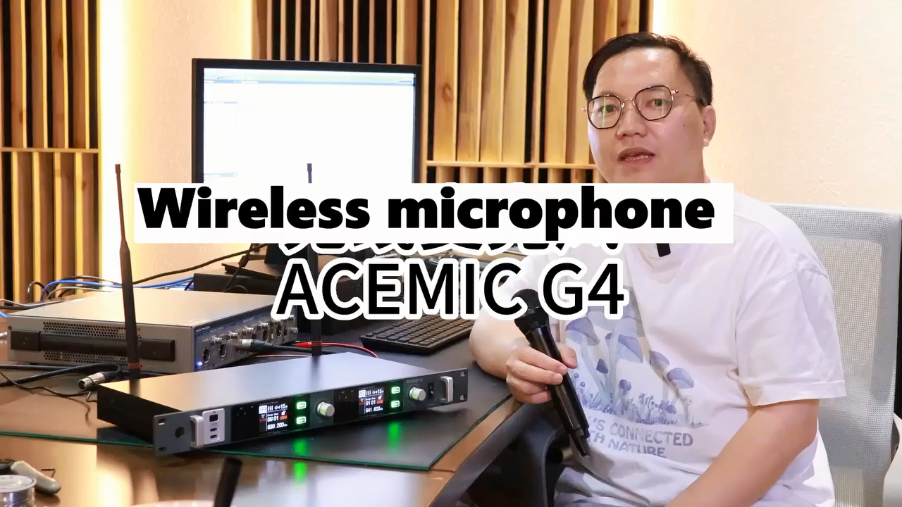 G4/TR-1 XLR Wireless Microphone Transmitter and Receiver