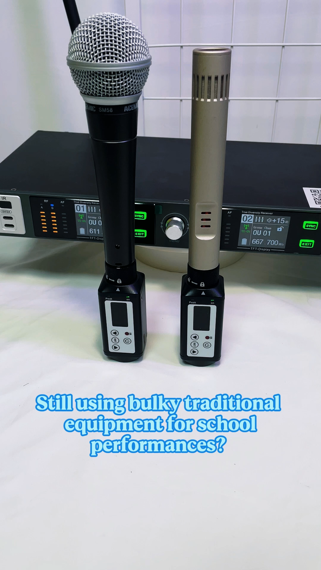 G4/TR-1 XLR Wireless Microphone Transmitter and Receiver